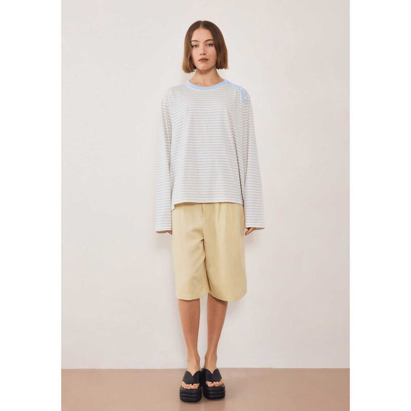 COMMONPLACE ESSENTIALS Wave Ls Tee image number 1